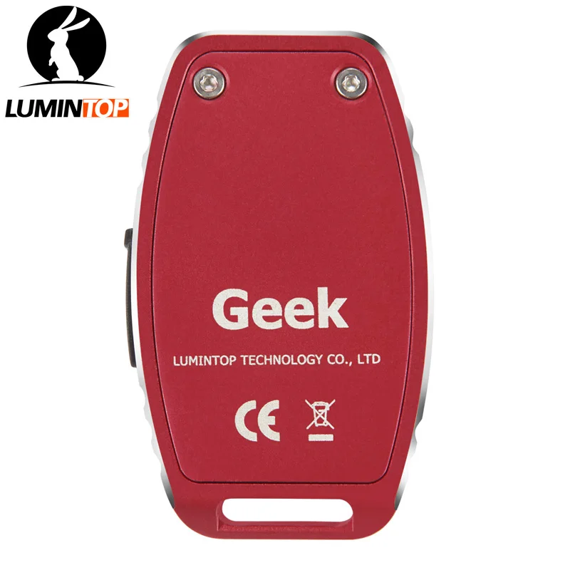 LUMINTOP Алюминий сплава автомобиля Форма Перезаряжаемые muiti-функция фонарик GEEK с