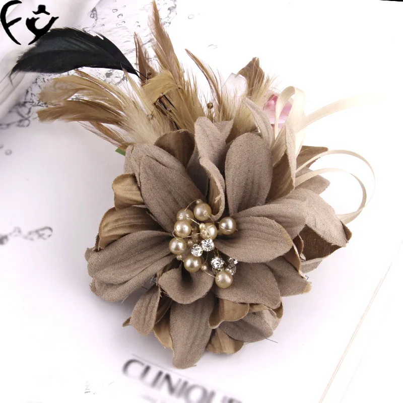 Тканевая корсажная Цветочная Брошь FY18111503|flower brooch|cloth broochcorsage brooch |