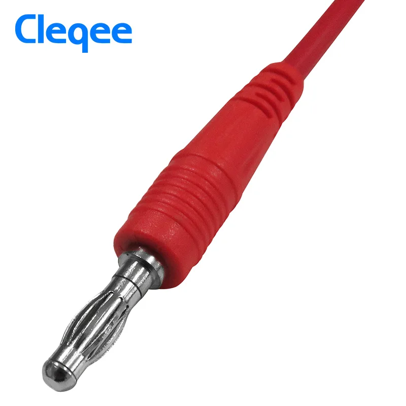 Cleqee P1041 1 комплект м 4 мм штекер банан-Банан мягкий Тестовый Кабель для домов на