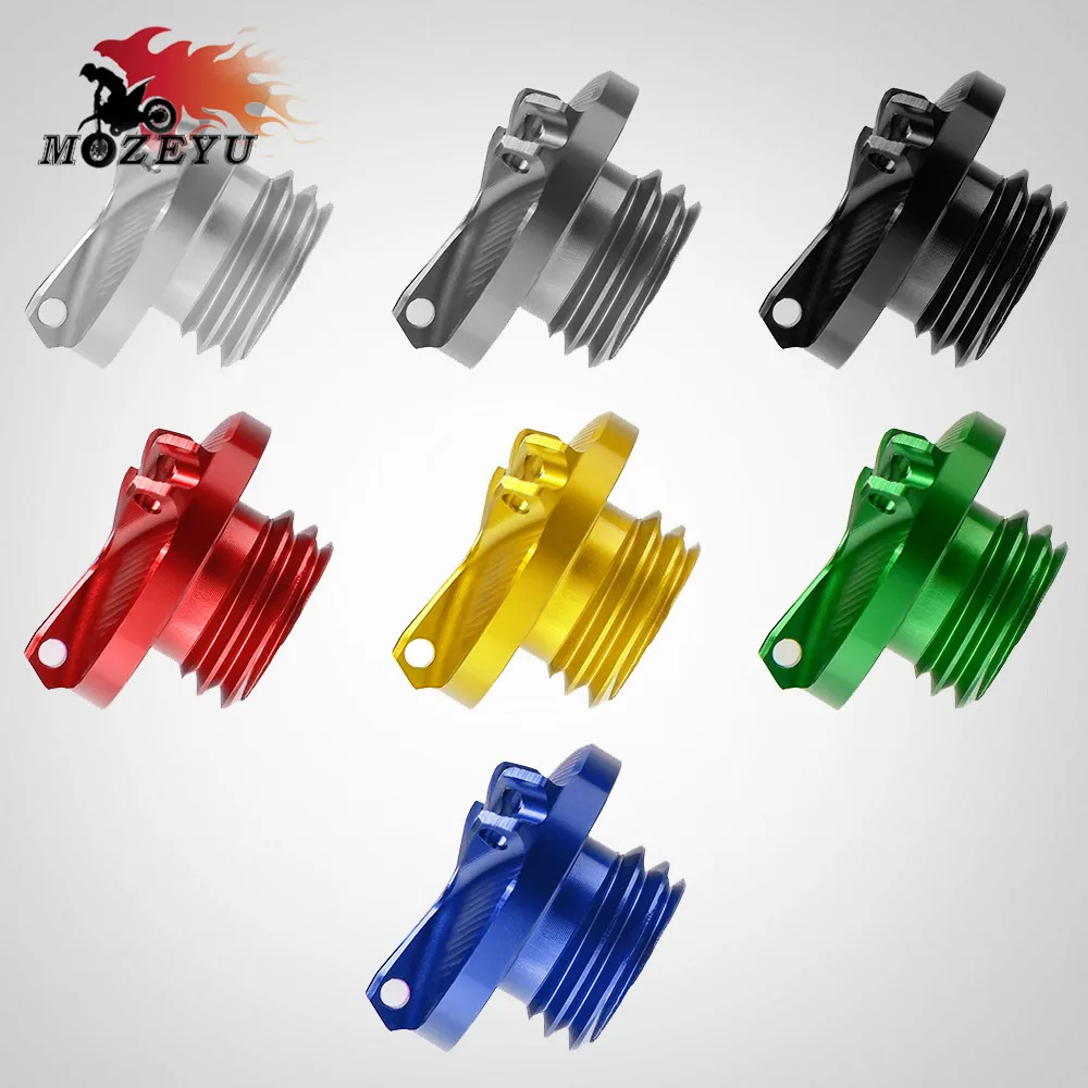 Мотоциклетный M20 * 2 5 CNC масляный фильтр двигателя крышка крышки винт для YAMAHA MT07 MT 07