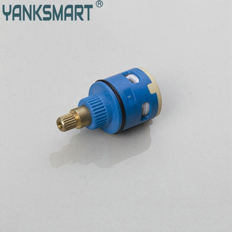 

Basin Water Tap Faucet Cartridge Valve Yanksmart FX008 Blue Beige Hot & Cold Mixer Tap Faucets Valve Cartridge