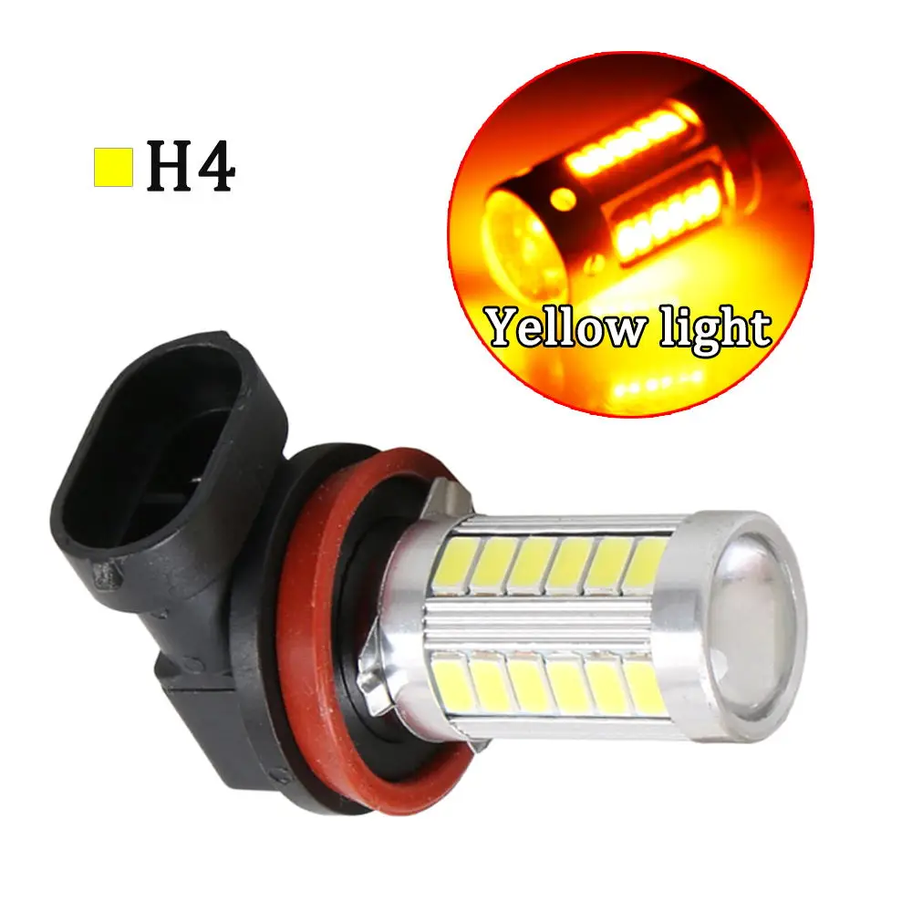 H4 33 SMD 5630 Светодиодный 14 Вт 1000LM автомобильные лампы противотуманного