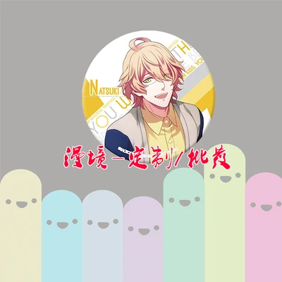 1 шт. игра Uta No Prince-Sama BroochIchinose Tokiya Syo Shinomiya значок для рюкзака значки на булавке Stema вентиляторы коллекционируют - Окраска металла: 10