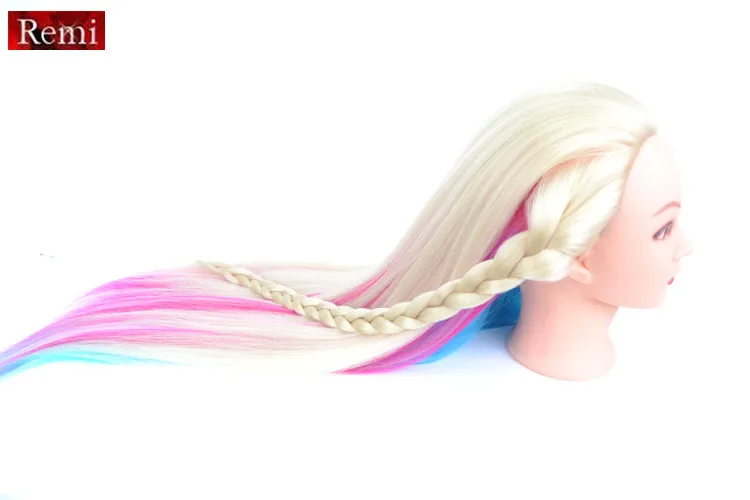 Голова манекена для парикмахерской с тренировочной головой парикмахеров