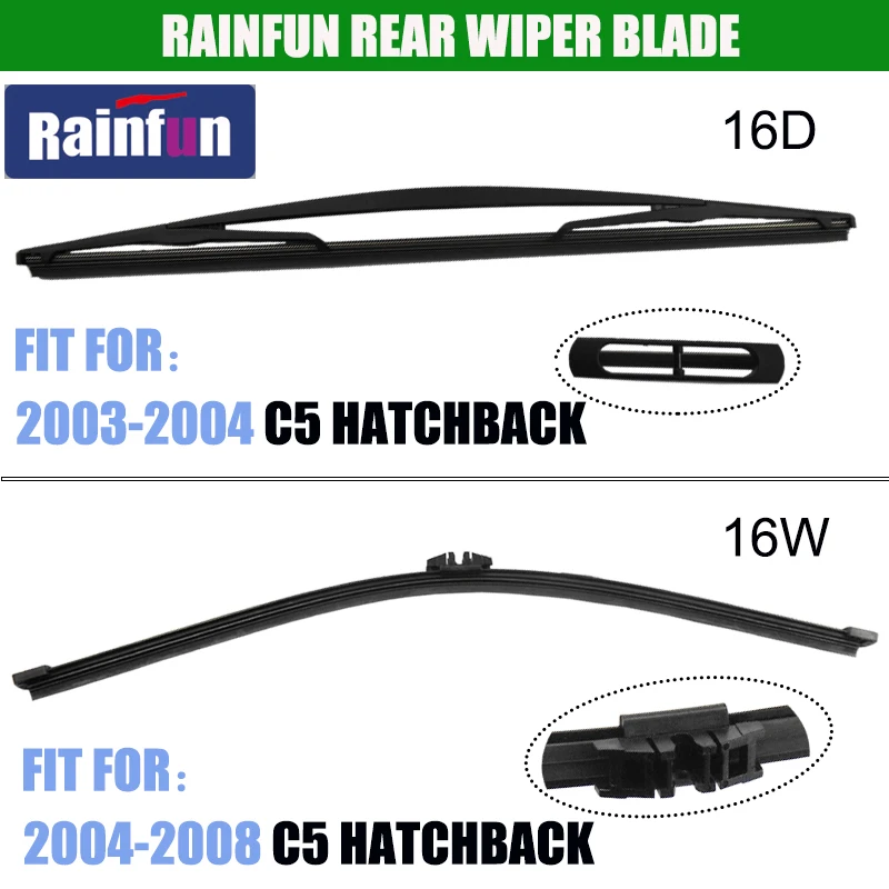 Дождевик для Citroen C5 HATCHBACK(03 08) 16 дюймовый задний Дворник HB|wiper blade|rear wiper bladerear |