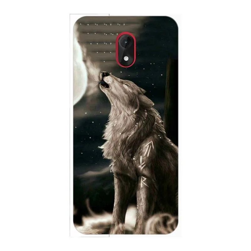 Case For Lenny5 Original Cartoon Print Phone Case For Wiko Lenny 5 Case Soft Matte TPU Silicone Back Cover For Wiko Lenny 5 5.7" - Цвет: A281