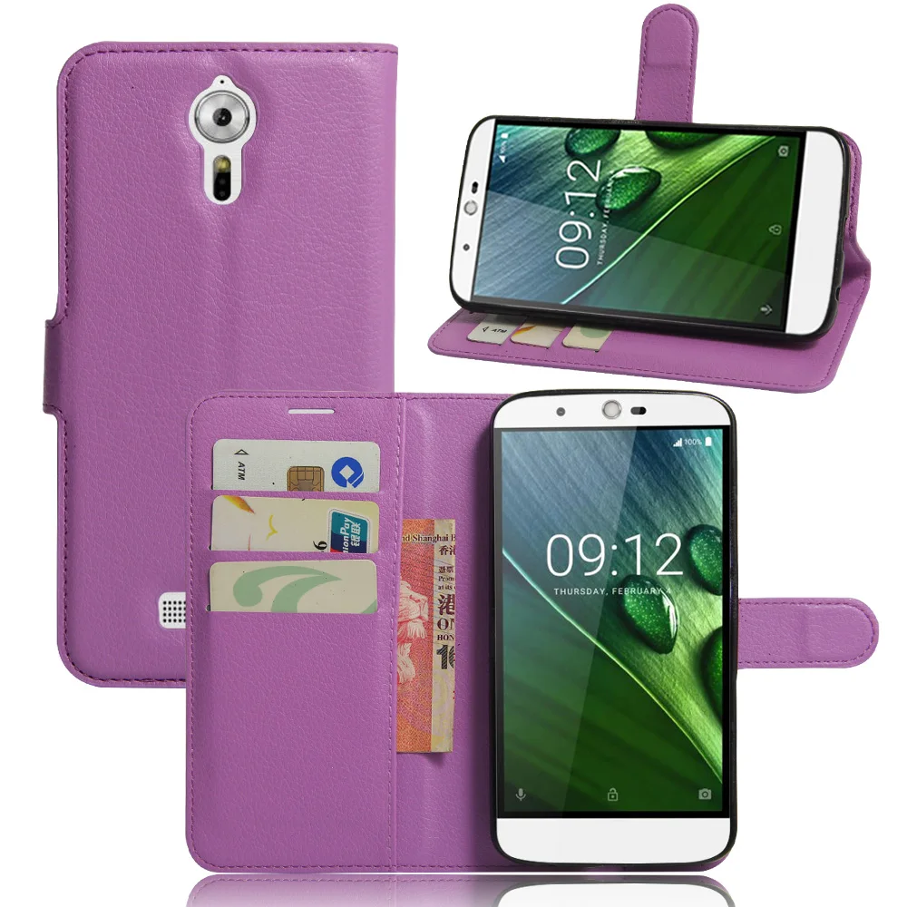 Роскошный флип чехол YINGHUI из искусственной кожи для Acer Liquid Zest Plus Z628 5 дюймов
