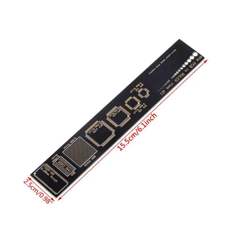 2021 New PCB Reference Ruler Packaging Units for Electronic Engineers Stationery Rulers | Канцтовары для офиса и дома