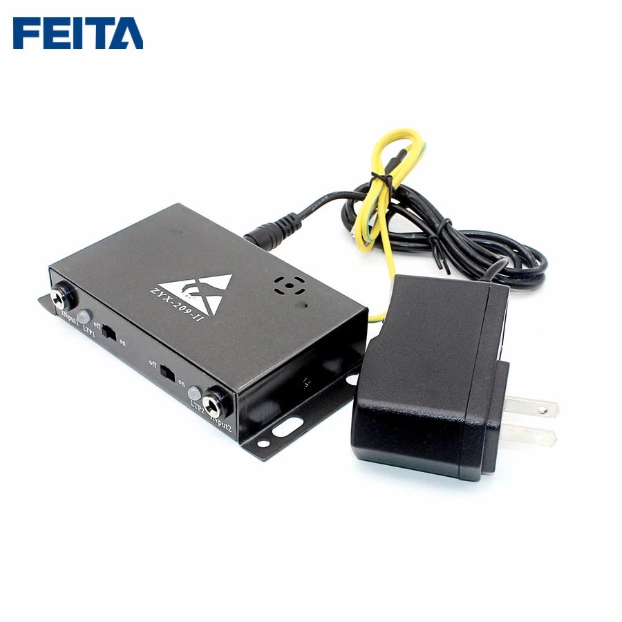 FEITA 209-II авто-сигнализации Анти static ОУР Ремешок Тестер два выходных антистатические онлайн монитор для анти-статический электронный DIY