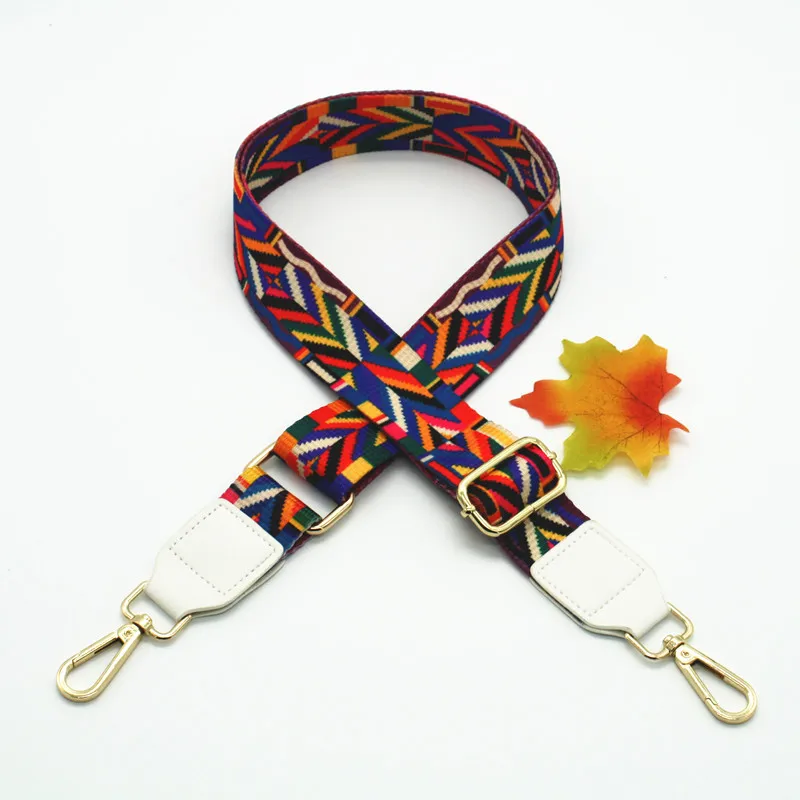 White Gold Buckle Сумка на ремне, разноцветная сумка на плечо, замена ремней, съемная сумка, ручки, ремни с пряжкой, сумка, DIY аксессуары KZ151354 - Цвет: White Gold Buckle