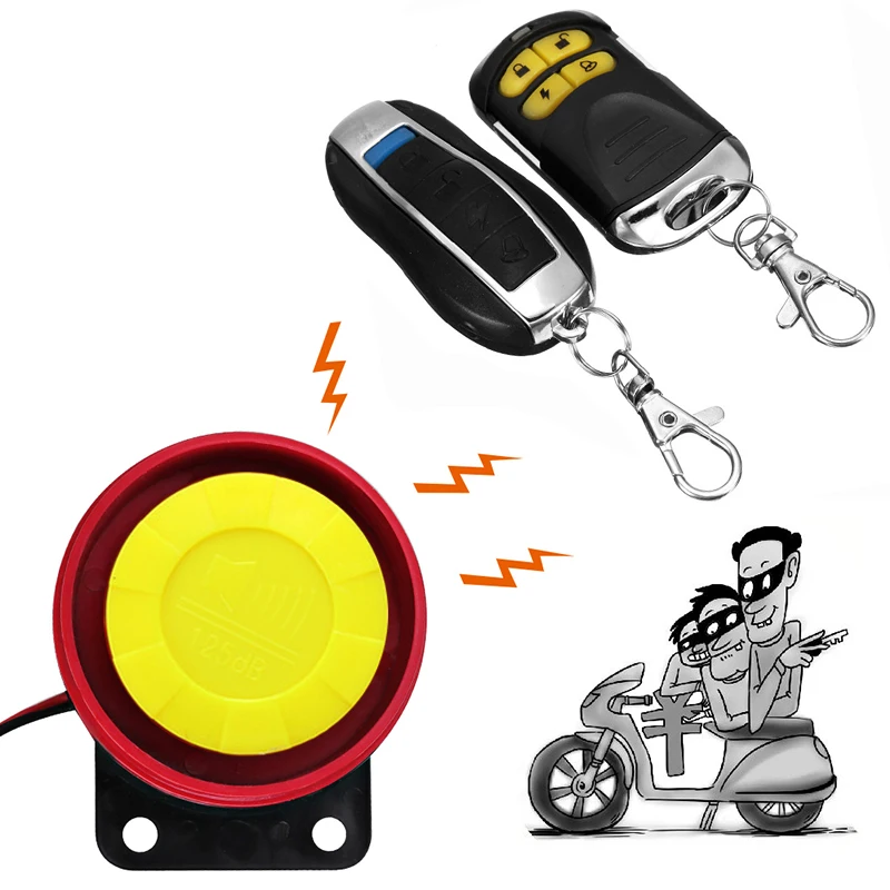 Автомобильные аксессуары для мотоциклов с двойным дистанционным управлением 12 В