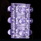 Кольцо на пенис для мужчин, 3 шт., силиконовый пенис с кристаллами для задержки, интимные игрушки для взрослых