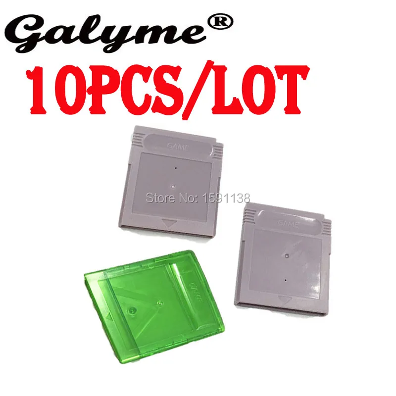 10 шт./лот Лидер продаж двухцветный Выбор картриджа игровой карты пластиковый