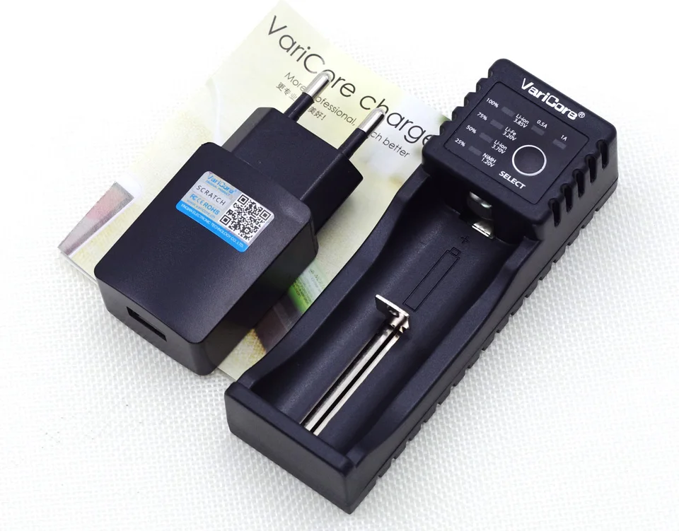 Смарт-зарядное устройство VariCore V20i V10 U4 2018 г. 3 7 В 18650 26650 18350 16340 18500 25500 17500 NiMH 1 2 AA AAA 5