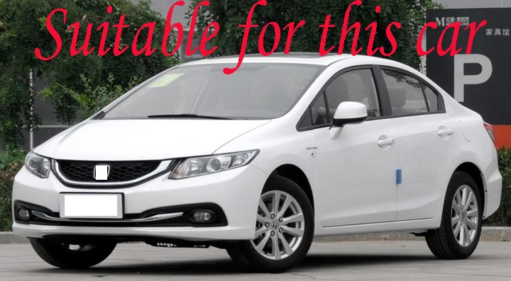 Для Honda Civic 2012 2013 2014 2015 пластиковый Наружный козырек вентиляционные оттенки