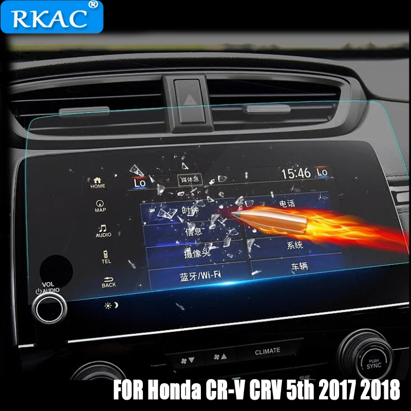 RKAC 7 дюймов автомобильная навигация с закаленным стеклом защитная пленка из