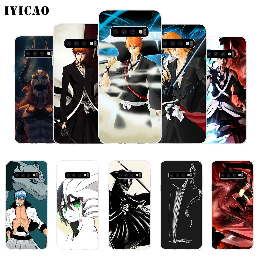 IYICAO Ichigo BLEACH Мягкий силиконовый чехол для телефона Samsung Galaxy S10e S10 S9 S8 Plus S7 Edge TPU