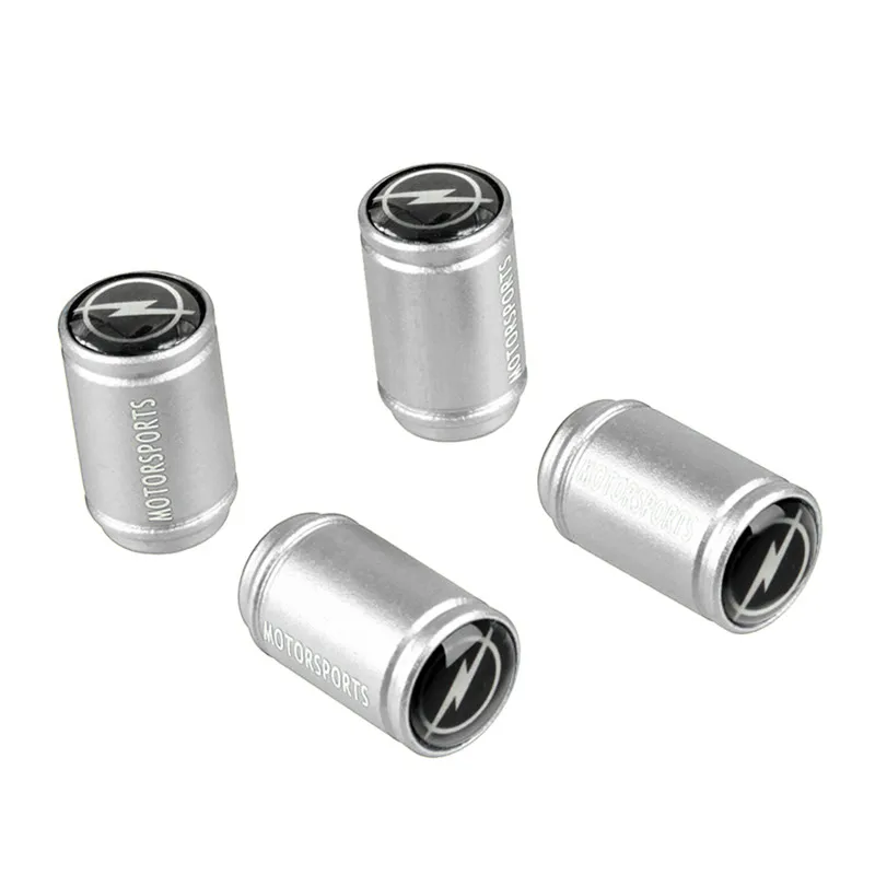 Silver for Opel Колпачок Клапана s для Opel Astra j g Corsa Insignia Vauxhall Zafira Vectra MG 3 5 7 украшение шин колпачок ствола колеса пыли автомобилей - Цвет: Silver for Opel