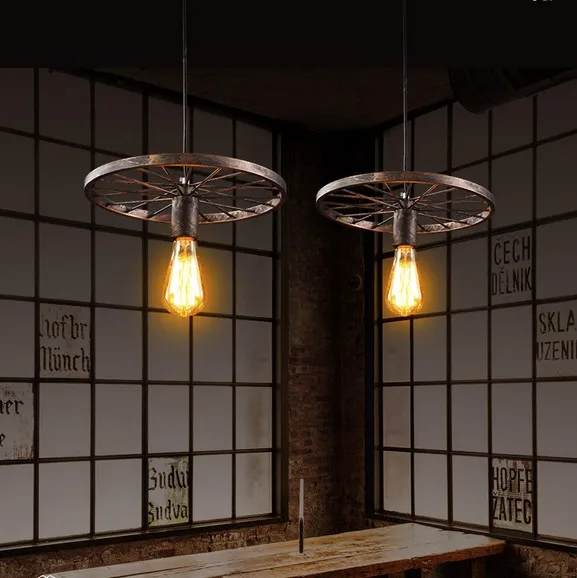 Потолочные светсветильник льники Эдисона в стиле лофт винтажные подвесные