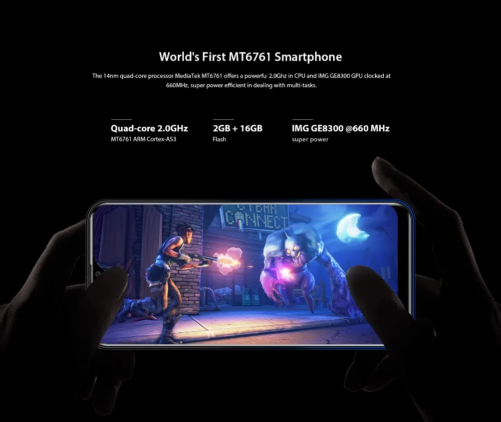 OUKITEL C15 Pro 2 ГБ 16 ГБ Android 9,0 мобильный телефон MT6761 отпечаток пальца лица ID 4G LTE смартфон 2,4G/5G WiFi Капля воды экран