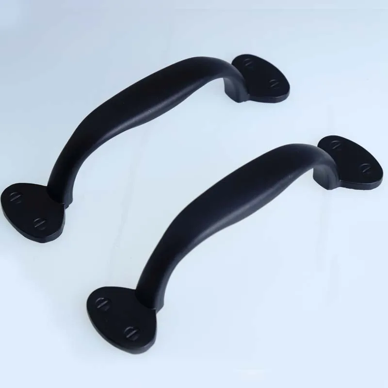 96mm modern simple black furniture decoration handles antique dresser kitchen cabinet door matte drawer knob | Ручки шкафа