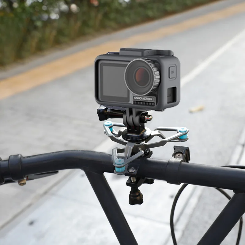 DJI OSMO велосипедный зажим для велосипеда велосипедный зажим алюминиевый удлинитель фиксированный Соединительный комплект адаптер 1/4 винт карданный спортивный аксессуар для камеры