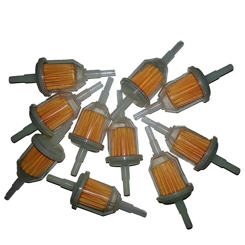 10 шт. Универсальный бензиновый газовый встроенный топливный фильтр для