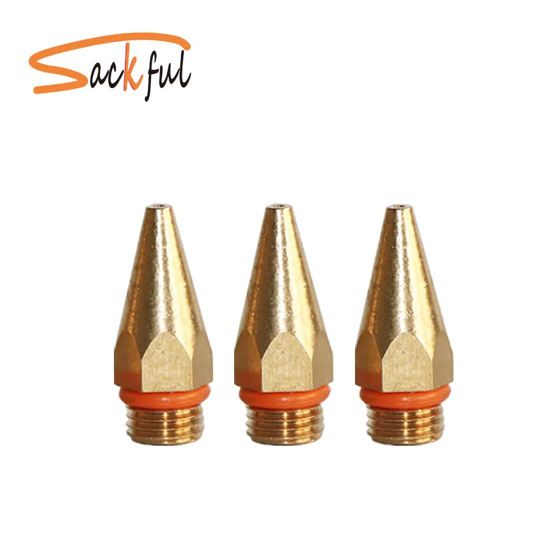 Насадка для клеевого пистолета 1 2x32 мм с медным отверстием шт./лот|gun nozzle|glue gun nozzlelot