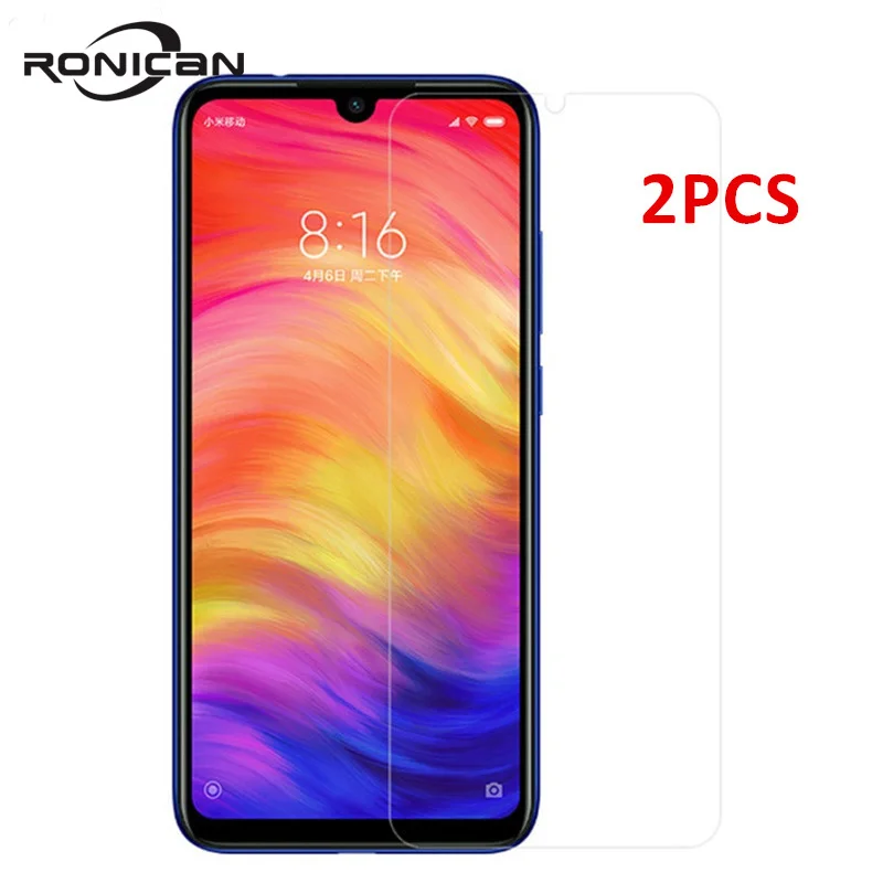 Стекло для Xiaomi Redmi Note 7 Pro 4A 5A 2 шт. защита экрана закаленное стекло пленка телефона |