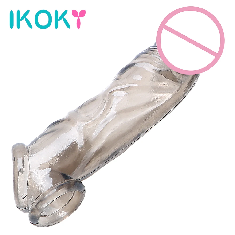 Презервативы IKOKY с толстыми рукавами для пениса многоразовые презервативы