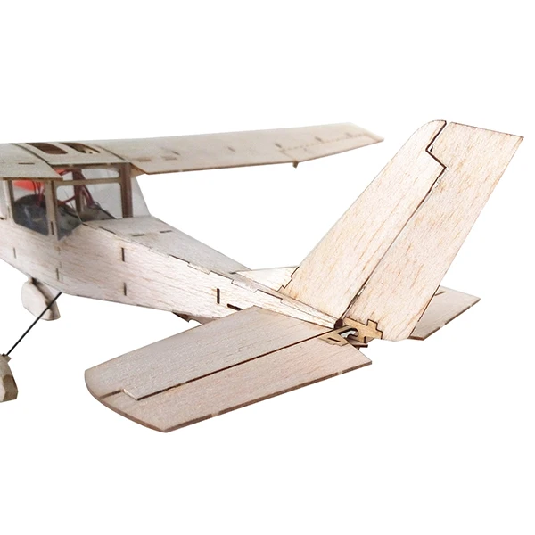 Мини Cessna 182 435 мм размах крыльев Balsa деревянная лазерная резка RC Самолет набор |