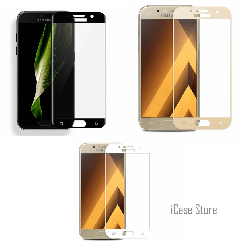Новый протектор экрана из закаленного стекла для samsung Galaxy A3 2017 Glas sklo пленка SM A320F