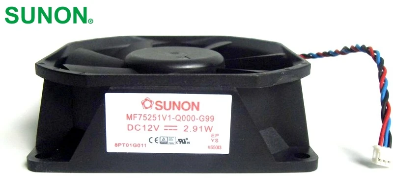 SUNON PT LW321EA MF75251V1 Q000 G99 проектор Вентилятор охлаждения 7525 12V 2 91 W|projector fan|fan 12v12v fan |