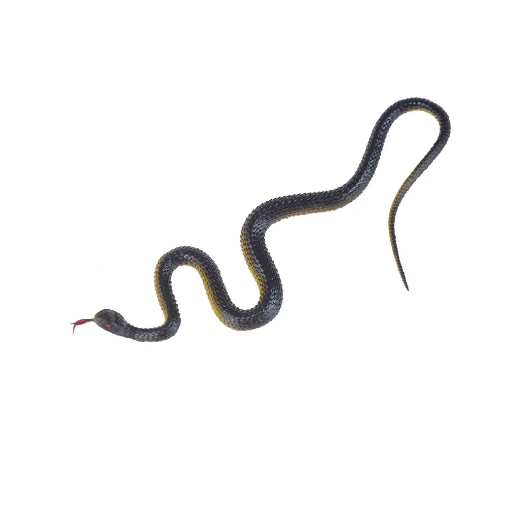 Искусственный искусственный каучук имитация змеи модель игрушки змея животное
