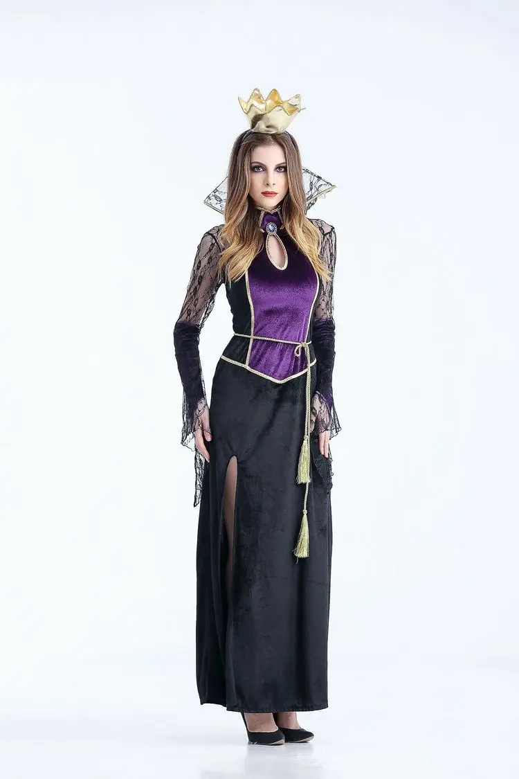 

Halloween Costumes for the Vampire Count Dracula Bride Queen Witch Stage Dress