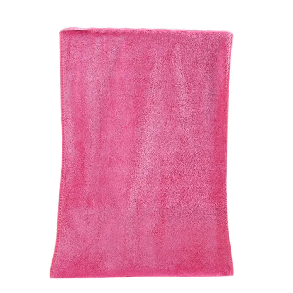 

Ouneed 1PC Bath Towels Bathing Towel Shower Absorbent Superfine Fiber Soft Comfortable Bath Towel with High Quality