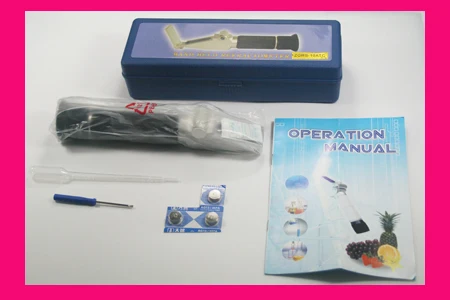 Ручной Светодиодный промышленный рефрактометр жидкости 6 шт./лот|fluid color|fluid