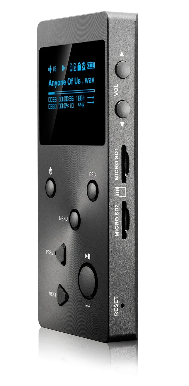 Музыкальный плеер Xduoo X3 MP3 HIFI с поддержкой HD oled экрана APE/FLAC/ALAC/WAV/WMA/OGG/MP3|hifi music