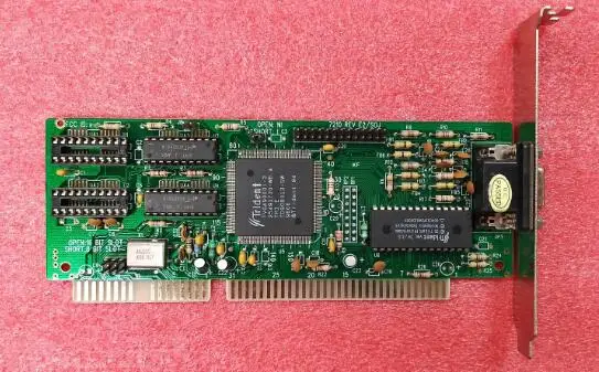 TVGA9000i GA8900D-R очень красивая графическая карта ISA для Trident видеокарта 486 586 слот