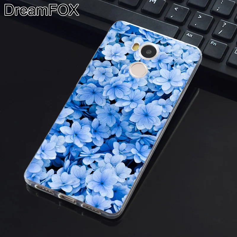 DREAMFOX K050 cobalto azul Мягкие TPU силиконовый чехол для Xiaomi Redmi Note 3 4 5 плюс S 4A 4X 5A Pro