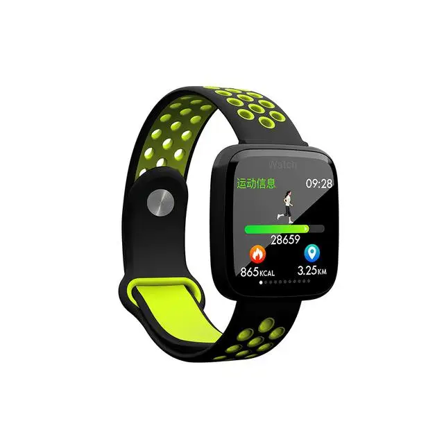 Умный Браслет BEESCLOVER с сфигмоманометром и большим экраном быстро вращается на