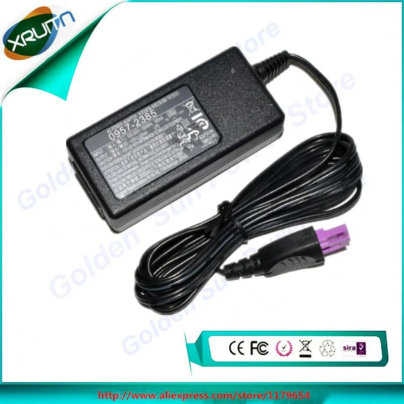 Оригинальный адаптер для принтера 0957 2385 22V 455mA зарядное устройство HP 2403 Deskjet 1010 1510