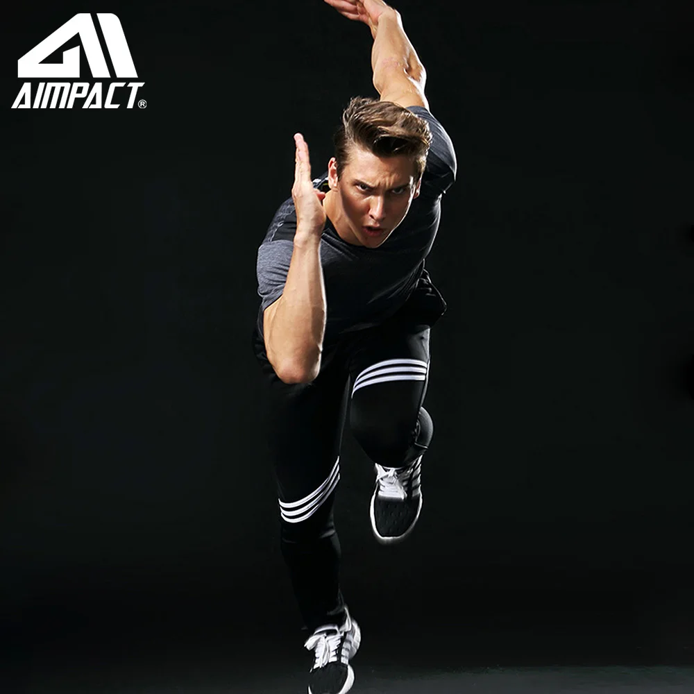 Мужские штаны для бега AIMPACT спортивные тренажерного зала длинные мужчин с