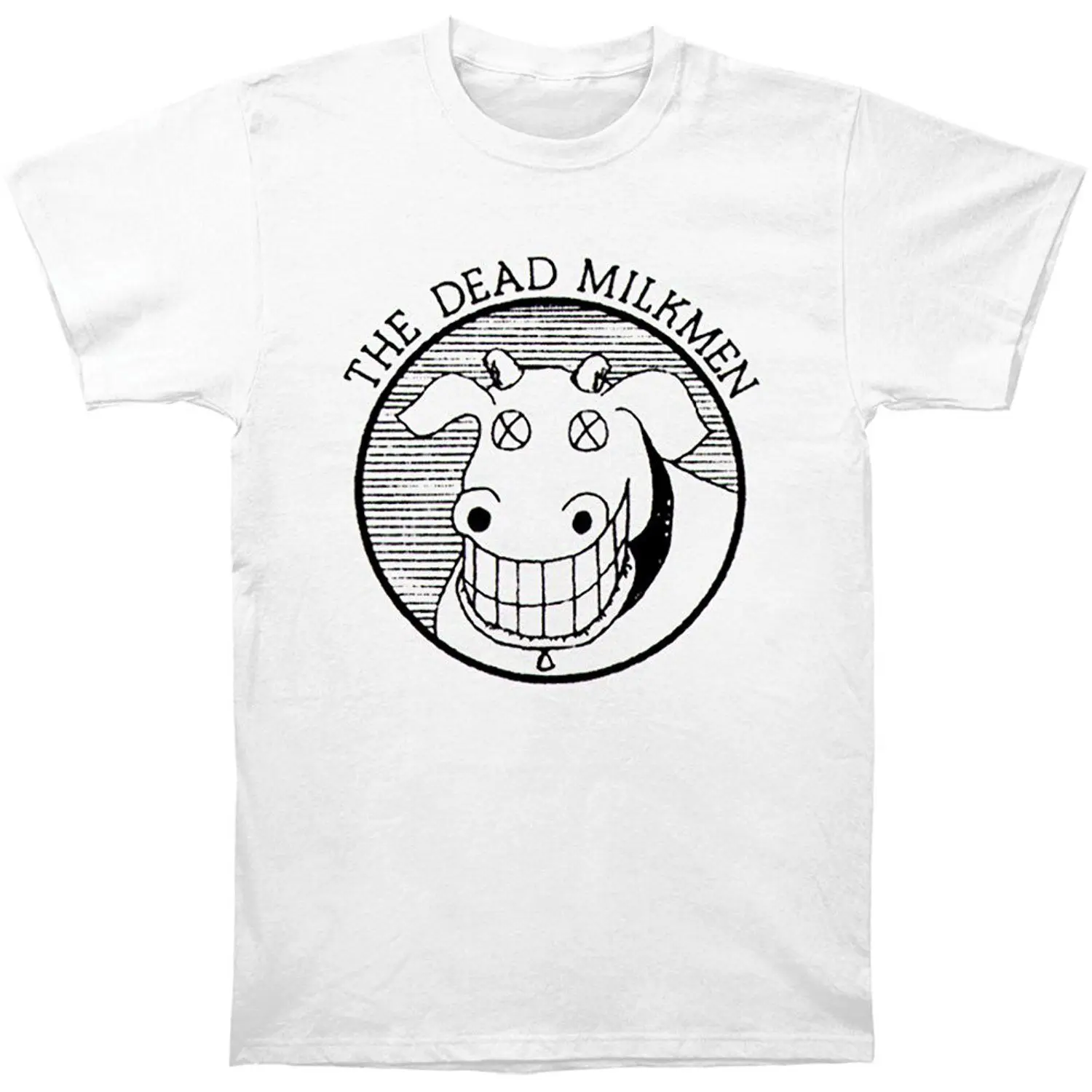 Аутентичная футболка с логотипом &quotTHE DEAD MILKMEN&quot S M L XL 2XL новый подарок принтом