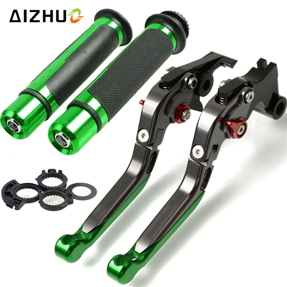 Мотоцикл тормозной рычаг сцепления + ручки руль для KAWASAKI NINJA 250 300R Z250 Z300 VERSYS X 300 X300