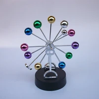 colour ball perpetual motion astrometer originality desktop office home decorate magnetic wiggler ornament