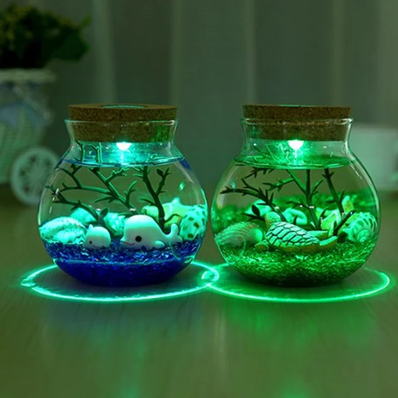 DIY вечерние украшения на день рождения Детские миниатюрные светодиодные