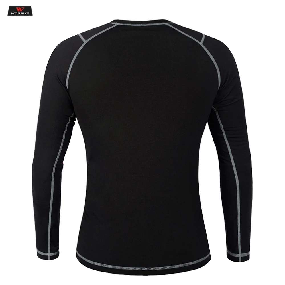 WOSAWE Мужские защитные Трикотажные изделия для мотокросса бега фитнеса мотоцикла