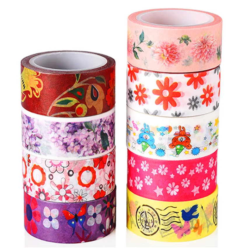 1 шт. милый красный белая лента Washi качество канцелярские Diy Скрапбукинг