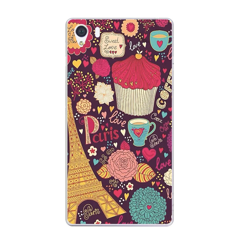 ZX51 Чехол для sony Xperia Z1 чехол Coque для sony Xperia Z1 L39H C6902 C6903 C6906 Чехлы ТПУ окрашенные Силиконовые чехлы Fundas Coque - Цвет: ZX51